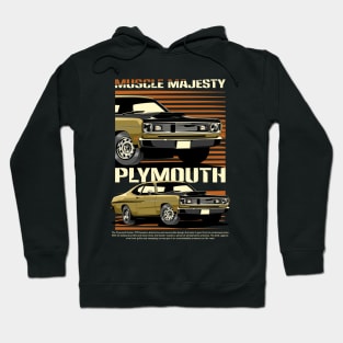 1970 Plymouth Duster Muscle Car Hoodie